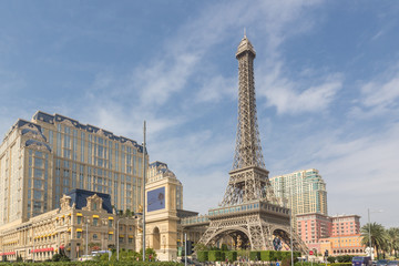 Macau city and its skyline