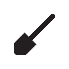 shovel icon illustration
