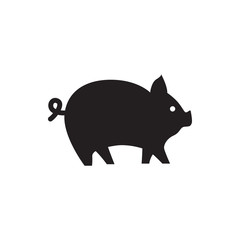 pig icon illustration