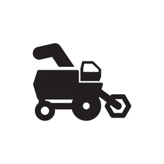 tractor icon illustration