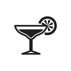 cocktail icon illustration
