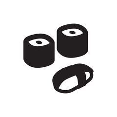 sushi icon illustration