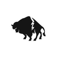 buffalo icon illustration
