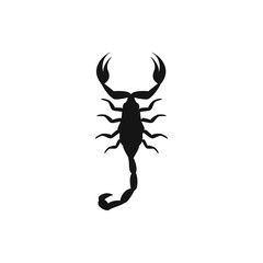 scorpion icon illustration