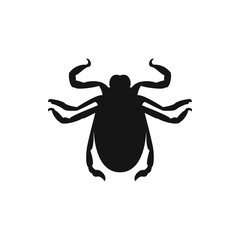 beetle icon illustration