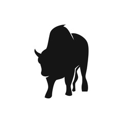 buffalo icon illustration