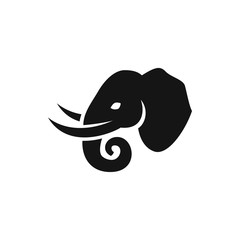 elephant icon illustration