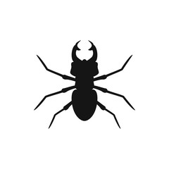 beetle icon illustration