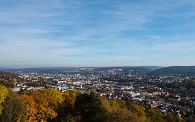 Blick über Pforzheim