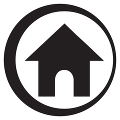 Home pin map icon