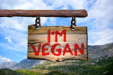 I'm vegan