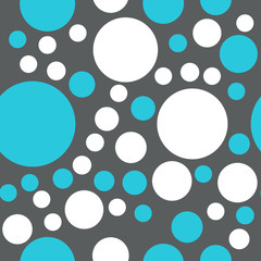 Seamless pattern of circles