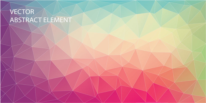 Abstract triangle backgound for web. Art backgound with triangle shapes.