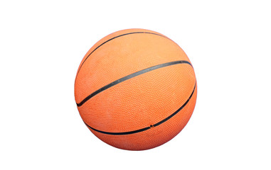 Basketball isolated on white background