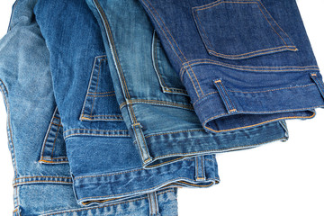 Back pockets of many jeans