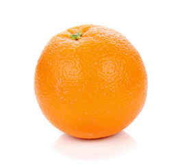 Orange fruit isolated on white background