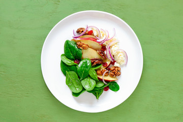 Spinach healthy salad