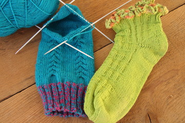 Hübsche Socken stricken