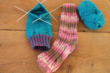 Schöne Strümpfe stricken