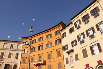 Immeuble ancien à Rome, Italie