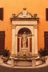 Fontaine à Rome, Italie