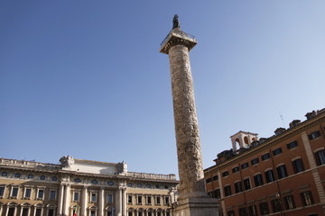 Colonne de Marc-Aurèle à Rome, Italie