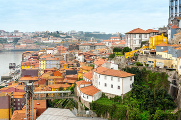 Obraz premium old town of Porto and river, Portugal, Europe