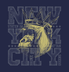New York City Typography Graphics