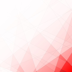 Lowpoly Perspective Background with copyspace. Vector illustration. Used opacity layers