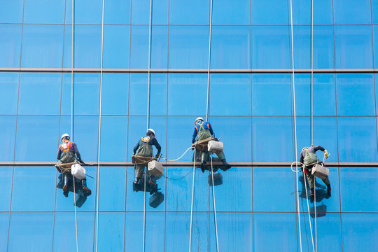 High Rise Window Washers