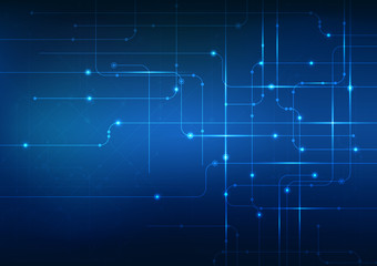 vector background abstract technology communication data Science