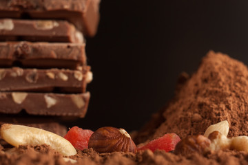 Mountain of chocolate