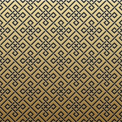 Golden metallic background with geometric pattern. Elegant luxury style.