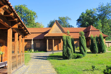 Fototapeta na wymiar Residence of Bohdan Khmelnytsky in Chigirin, Ukraine
