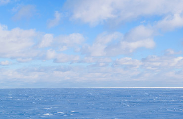 Winter background landscape