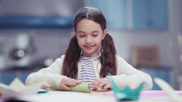 student in classroom