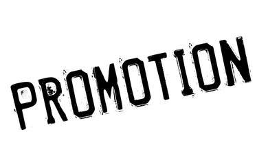 Promotion rubber stamp. Grunge design with dust scratches. Effects can be easily removed for a clean, crisp look. Color is easily changed.
