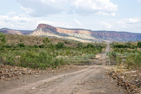 Gibb River Road River Crossing in Kimberley, Western Australia