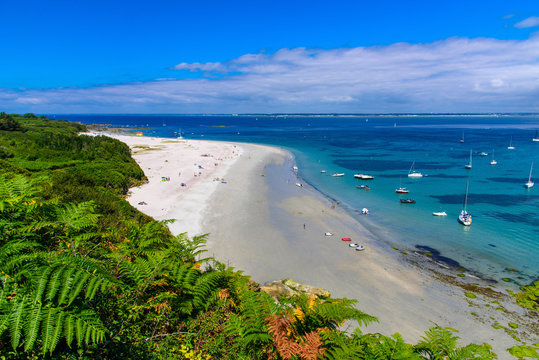 Plage des grands sables &agrave; Groix