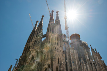 View to Sagrada Familia
