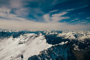 Obraz premium mountain germany landscape peak snow