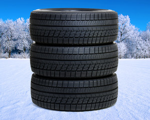  tyres for car on snow