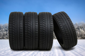  tyres for car on snow