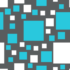 Vector seamless pattern of squares