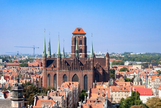 St Mary Church in Gdansk, Poland