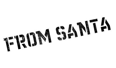 From Santa rubber stamp. Grunge design with dust scratches. Effects can be easily removed for a clean, crisp look. Color is easily changed.