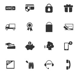 Fototapeta premium e-commerce icon set