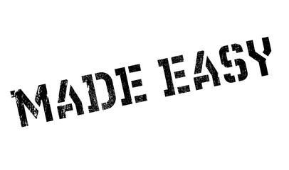 Made Easy rubber stamp. Grunge design with dust scratches. Effects can be easily removed for a clean, crisp look. Color is easily changed.