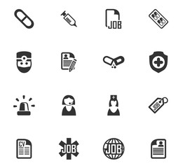 job icon set