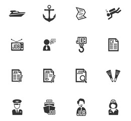 job icon set
